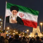 پرچم ایران با طرح رهبر شهید (کد 001) - تصویر 3